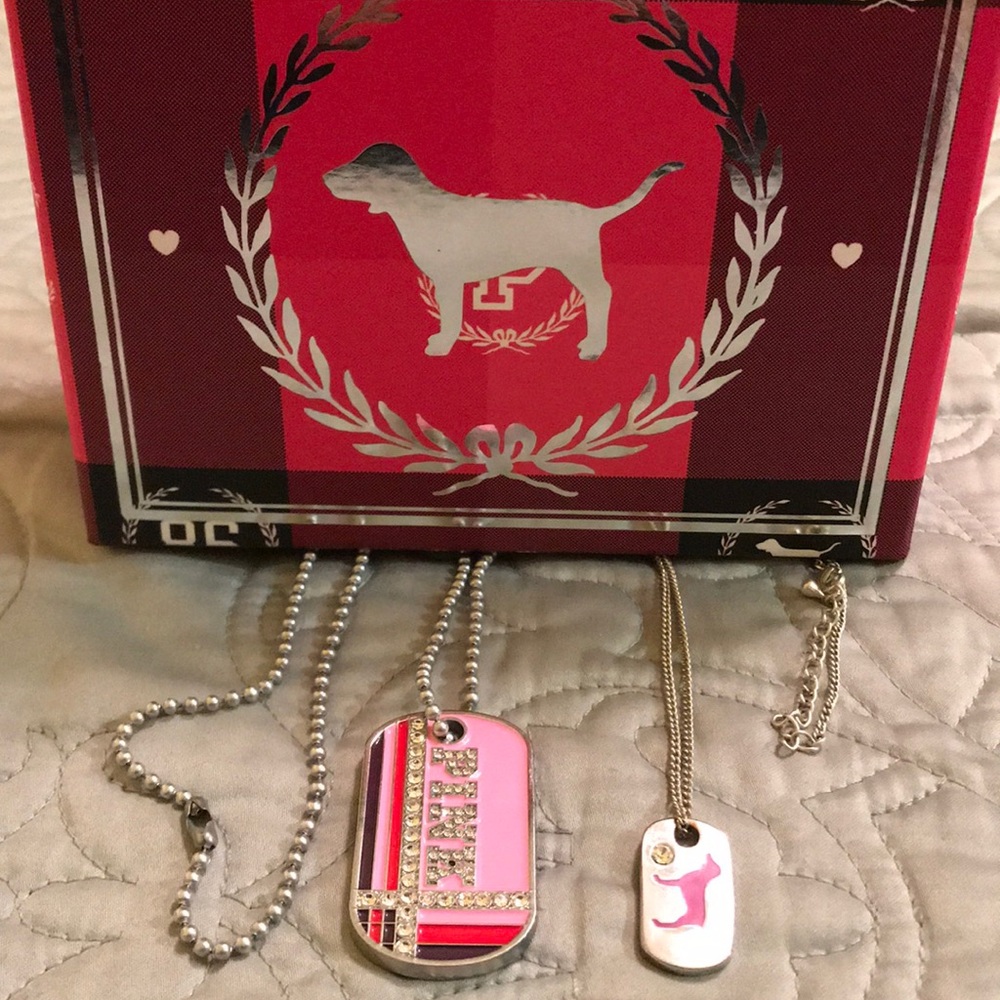 Victoria’s Secret PINK dog tag bundle 🎀